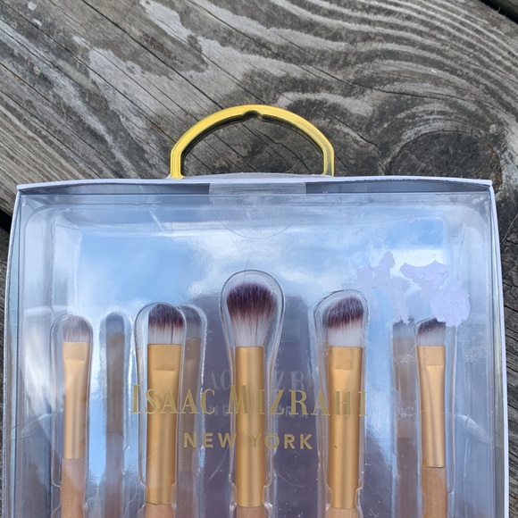 NWT Issac Mizrahi Natural Eyebrush Set - Picture 6 of 6
